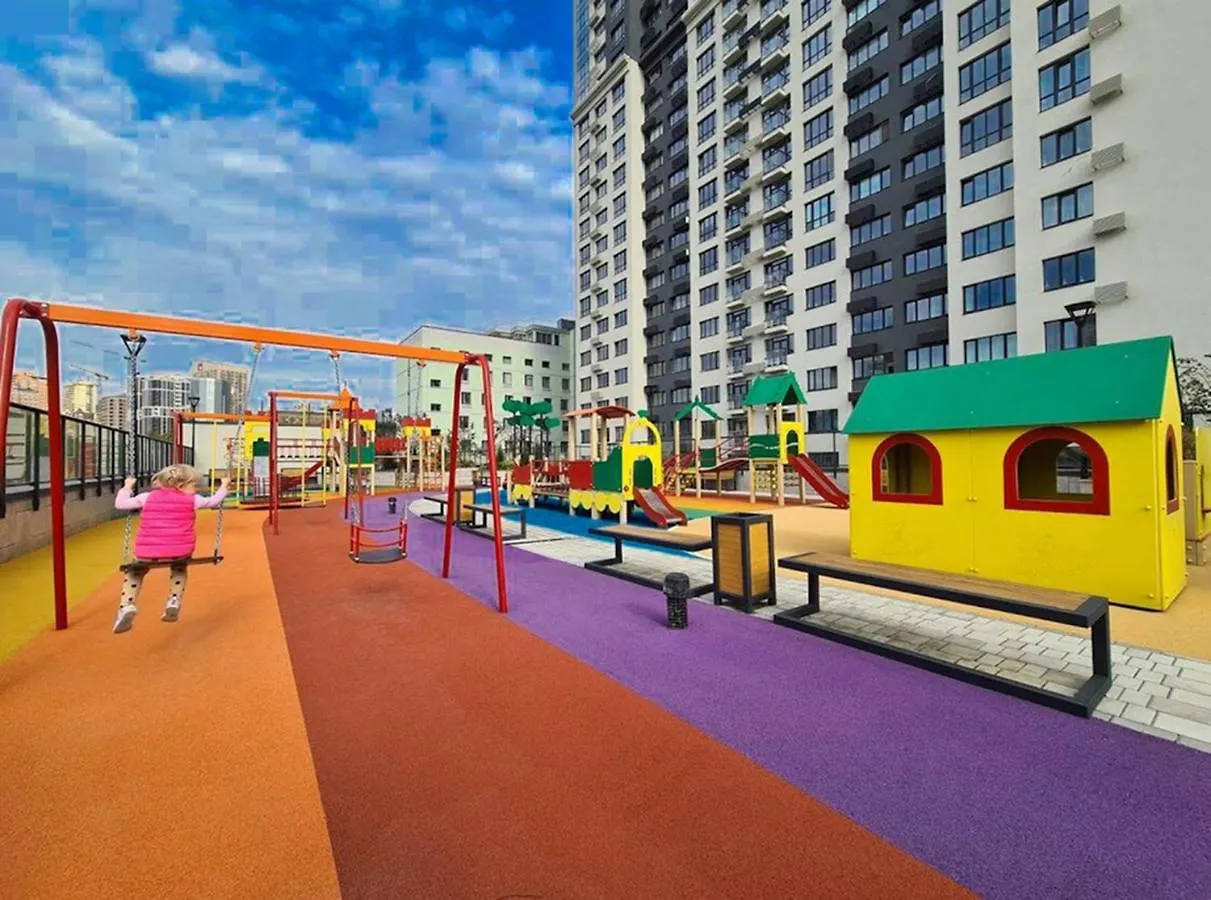Victory-30 Luxury Apartment Center 基輔